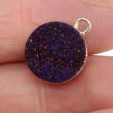 Natural Stone Pendants Crystal Cluster Gemstone Charm for Jewelry Making