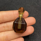 Natural Stone Perfume Bottle Pendant Essential Oil Diffuser Charm