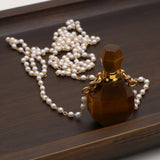 Stone Perfume Bottle Pendants Mix + Free Chains