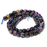 Natural Stone Square Beads for Jewelry Making 8x8mm
