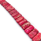 Natural Stone Pine Stone Beads Colorful Necklace Making