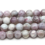 Plum Blossom Tourmaline Round Beads 6/8/10mm