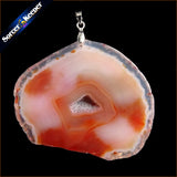 Polished Agate Geode Quartz Crystal Cluster Druzy Drusy Spec