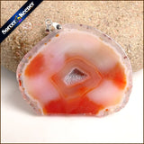 Polished Agate Geode Quartz Crystal Cluster Druzy Drusy Spec