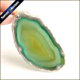 Polished Agate Geode Quartz Crystal Druzy Elestial Agate
