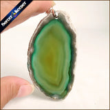 Polished Agate Geode Quartz Crystal Druzy Elestial Agate