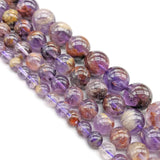 Purple Ghost Quartz Round Spacer Beads Strand 15'' 6 8 10 12mm