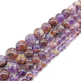 Purple Ghost Quartz Round Spacer Beads Strand 15'' 6 8 10 12mm