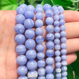 Purple Lace Agates Loose Beads Round Spacer 6 8 10mm