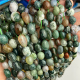 Irregular Crystal Stone Beads for DIY Jewelry 15'