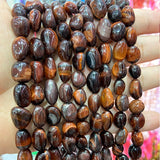 Irregular Crystal Stone Beads for DIY Jewelry 15'