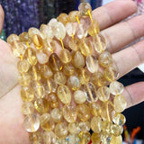 Irregular Crystal Stone Beads for DIY Jewelry 15'