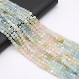 Quartz Cube Citrine Amethyst Spacer Beads for Jewelry Making