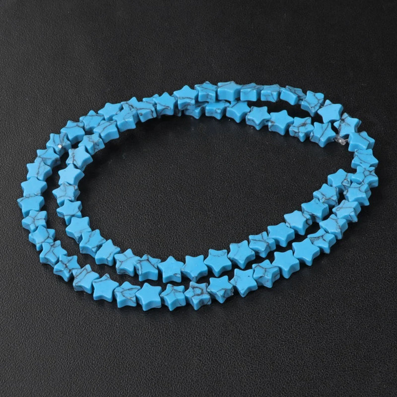 Star Shape Natural Quartz Beads for Jewelry Making