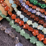 Quartz Crystal Agates Turquoises Flower Beads for Jewelry Making
