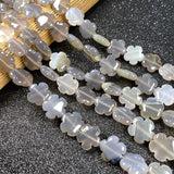 Quartz Crystal Agates Turquoises Flower Beads for Jewelry Making