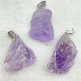 Natural Stone Quartz Crystal Mineralen Specimen Charms Pendants for DIY Jewelry