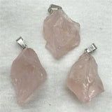Natural Stone Quartz Crystal Mineralen Specimen Charms Pendants for DIY Jewelry