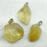 Natural Stone Quartz Crystal Mineralen Specimen Charms Pendants for DIY Jewelry