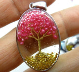 Chakra Reiki Healing Tree Pendant for Jewelry Making