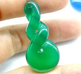Natural Stone Quartz Turquoises Agates Ruyi Gems Beads Pendants Necklace