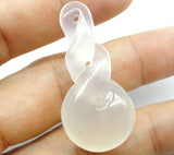 Natural Stone Quartz Turquoises Agates Ruyi Gems Beads Pendants Necklace