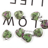 30pcs Natural Stone Charms Pendants for Jewelry Making