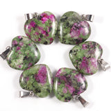 30pcs Natural Stone Charms Pendants for Jewelry Making