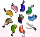 Natural Stone Quartz Crystal Turquoises Charms Pendants for DIY Jewelry Making
