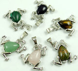 Natural Stone Quartz Crystal Water Drop Pendant for DIY Jewelry