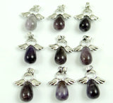Natural Stone Quartz Crystal Pendant for DIY Jewelry Making