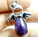 Natural Stone Quartz Crystal Pendant for DIY Jewelry Making