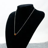 Natural Stone Quartz Tiger Eye Pendants Necklace