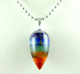 7 Chakra Healing Crystal Pendant Necklace