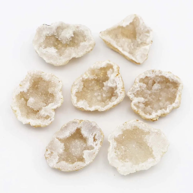 Raw Druzy Agates Charms for DIY Jewelry Making