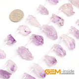 Purple Amethysts Beads Strand 15 Inches