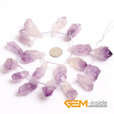 Purple Amethysts Beads Strand 15 Inches