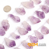 Purple Amethysts Beads Strand 15 Inches