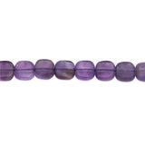 Amethyst Faceted Square 6mm Stone Beads for DIY Jewelry