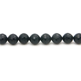 Natural Tourmaline Beads 6mm Faceted Round for DIY Jewelry Making