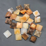 Red Agate Pyramid Aventurine Chakra Sandstone Ornament Home Statue Collection