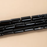 Natural Stone Red Agate Tube Shape Cylinder Beads for Jewelry Making