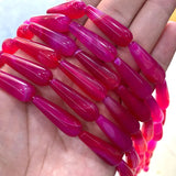 Natural Stone Drop Beads 10*30mm for Jewelry Making DIY