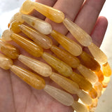 Natural Stone Drop Beads 10*30mm for Jewelry Making DIY