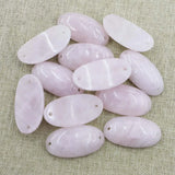 Rose Quartz Hand Bracelet Powder Crystal Necklace Pendant Charms