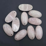 Rose Quartz Hand Bracelet Powder Crystal Necklace Pendant Charms