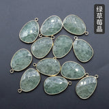 Rose Quartz & Tiger's Eye Crystal Pendants for Necklace Making
