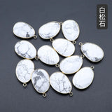 Rose Quartz & Tiger's Eye Crystal Pendants for Necklace Making