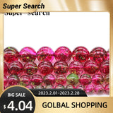 Natural Stone Watermelon Crystal Beads for Jewelry Making
