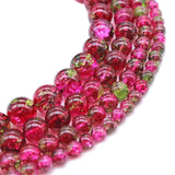 Natural Stone Watermelon Crystal Beads for Jewelry Making